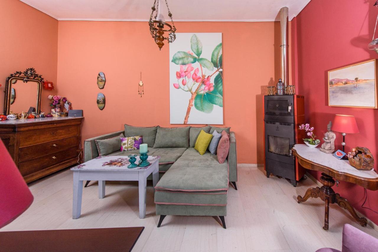 Aegina'S Flowers House Exterior foto